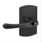 Delaney Hardware Italian Collection Artino Black Bed/Bath Door Handle 362204 - alternate 4